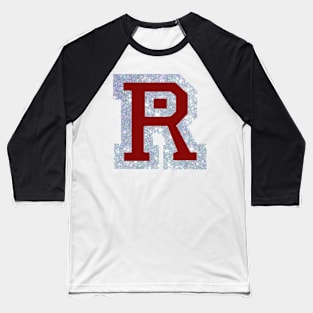 R red with glitter Baseball T-Shirt